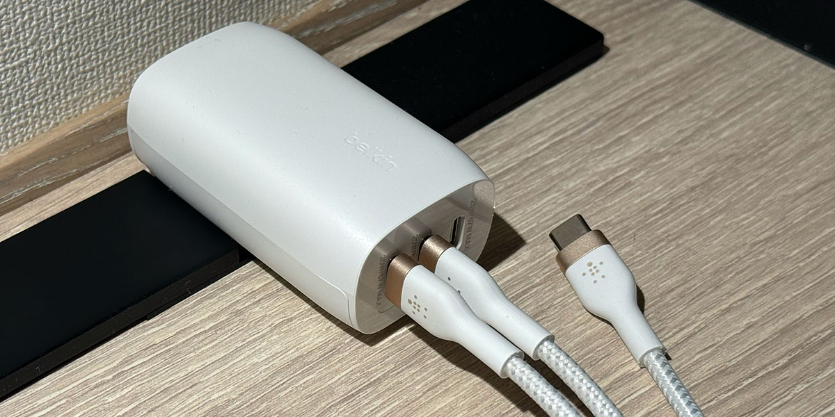 Belkin BoostCharge 67W 3ポートUSB-C充電器