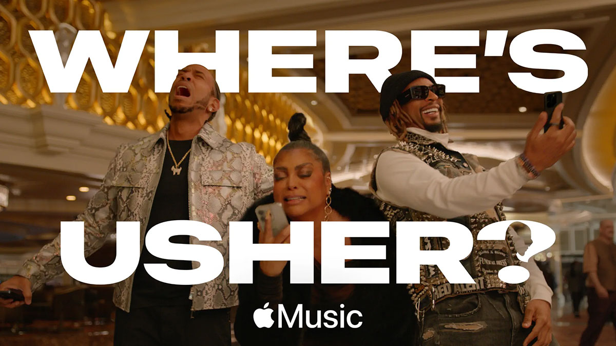 Where’s Usher? Apple Music