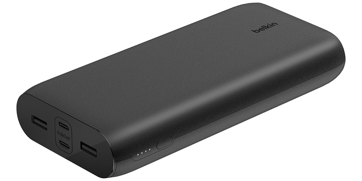 Belkin BoostCharge 26,000mAh 4ポートモバイルバッテリー 32W PD PPS対応