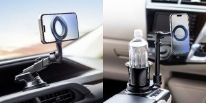 サンワサプライのMagSafe車載ホルダー