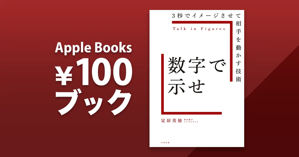 定居美徳「数字で示せ」