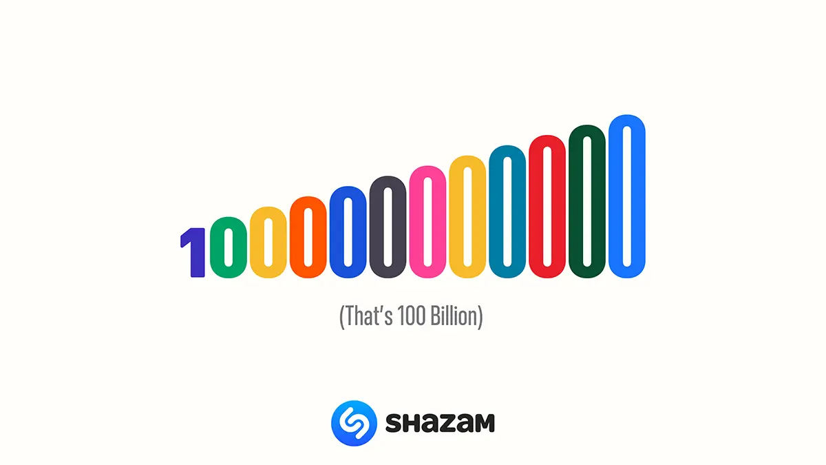 100000000000（That's 100 Billion）：Shazam