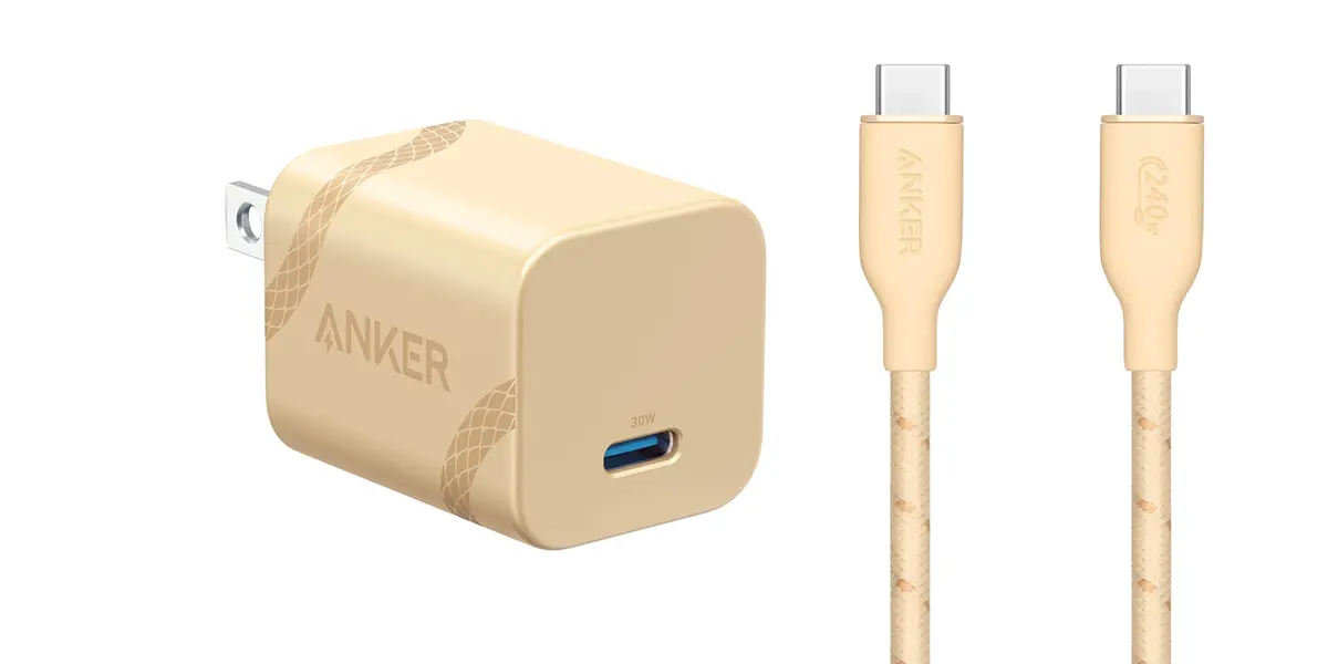 Anker Charger（30W、USB-Cケーブル付き）- Year of the Snake