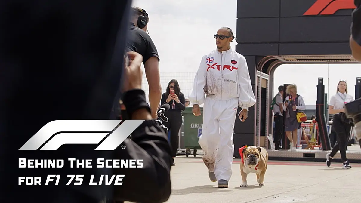 F1 — Behind the Scenes for 75 Live