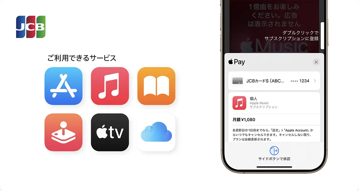 JCBのAppleサービスキャンペーン