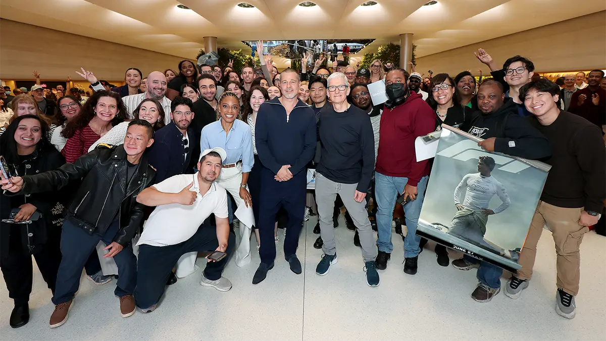 Apple Fifth Avenueで実施されたイベントの様子