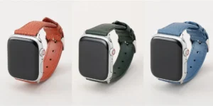 タケオキクチ シュリンクレザー Apple Watch バンド