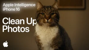 Apple Intelligence | Clean Up Photos: Cat | iPhone 16