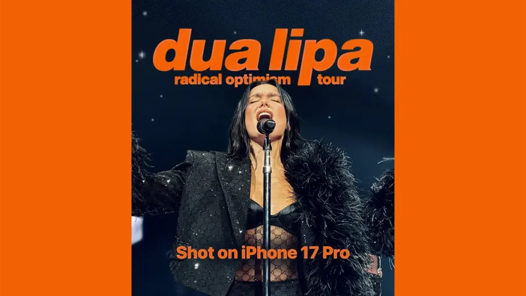 Dua Lipa Radical Optimism Tour：Shot on iPhone 17 Pro