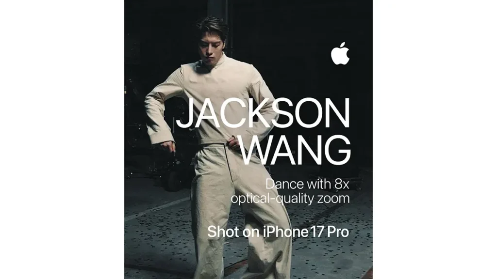 Jackson Wang：Shot on iPhone 17 pro