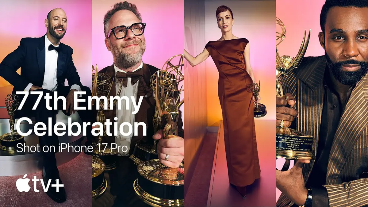 第77回エミー賞記念・iPhone 17 Proで撮影