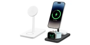 Twelve South HiRise 3 Deluxe 3-in-1 Wireless Charging Stand