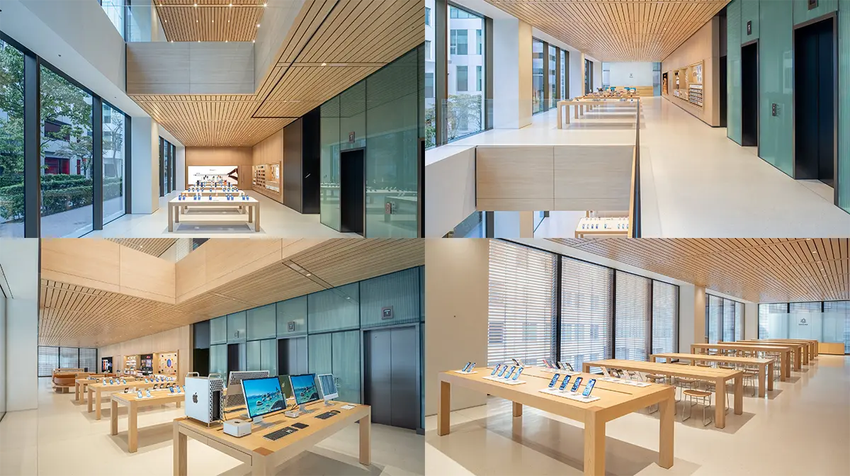 Apple銀座の店内写真