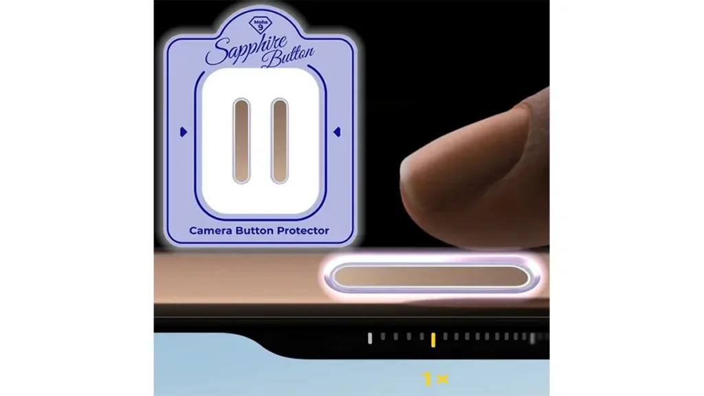 サファイアカメラボタンプロテクター
