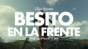 Rauw Alejandro「Besito en la Frente」Shot on iPhone 17 Pro