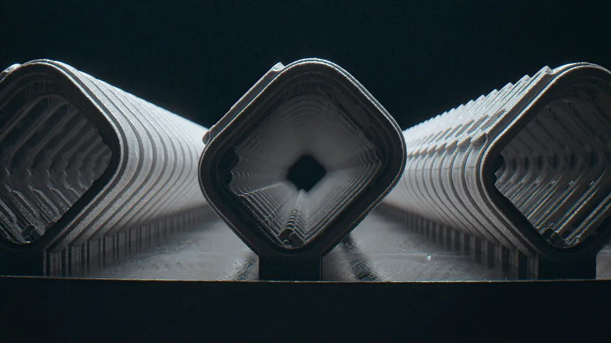 3DプリントでのApple Watchケース製作の様子