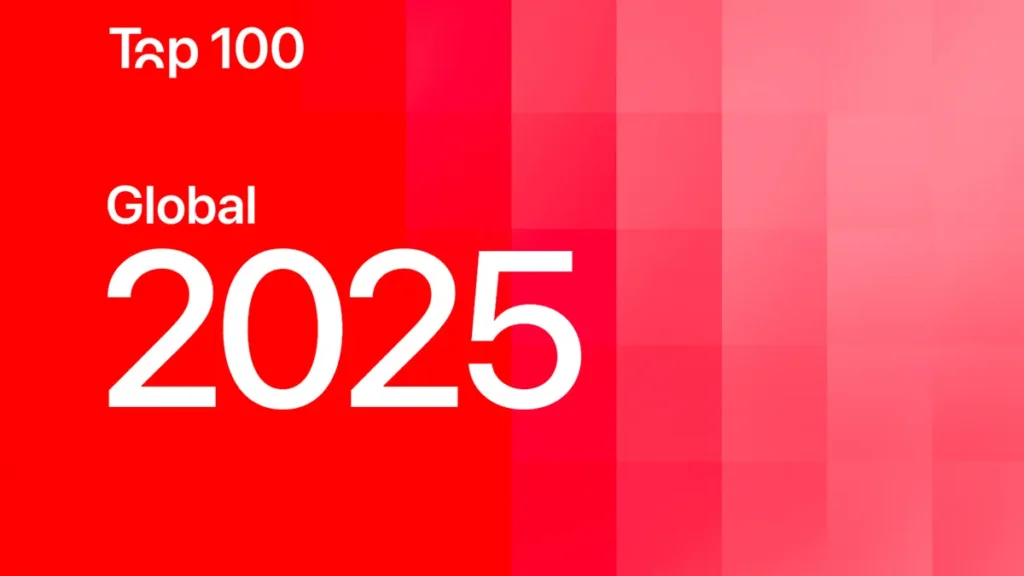 2025年トップソング100プレイリスト