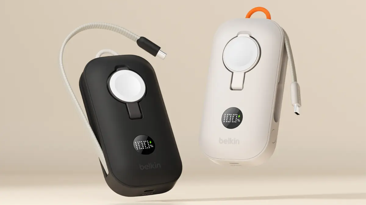 Belkin BoostCharge Pro Apple Watch充電器付き パワーバンク 10K