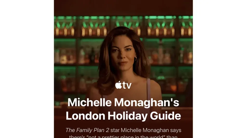 ミシェル・モナハンのロンドンホリデーガイド