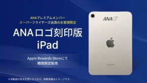 ANAロゴ刻印版iPad