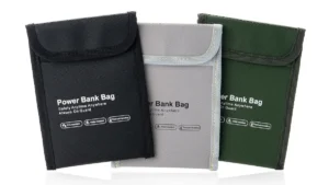 モバイルバッテリー用 燃えにくいケース