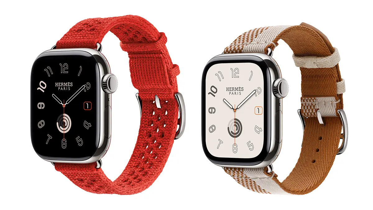 Apple Watch Hermèsストラップの新作「ネオ・トリコ」と「トワルHドゥブル・ジュ」