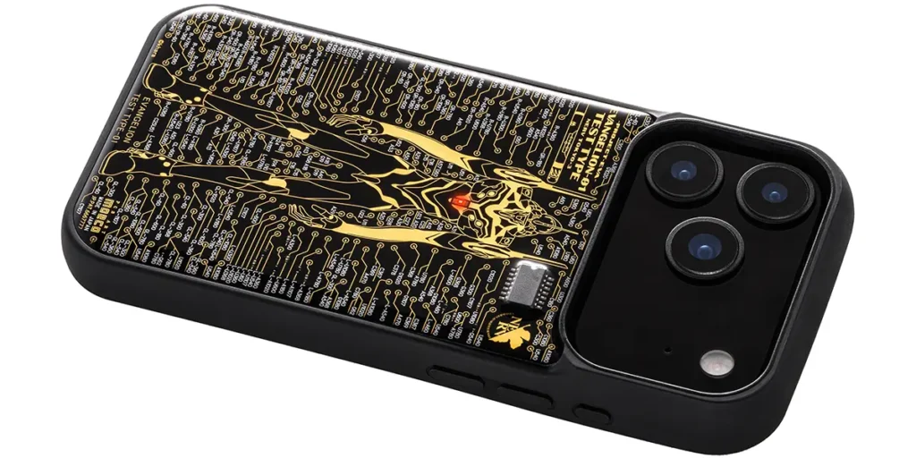 FLASH エヴァンゲリオン 基板アート iPhone 17 Proケース