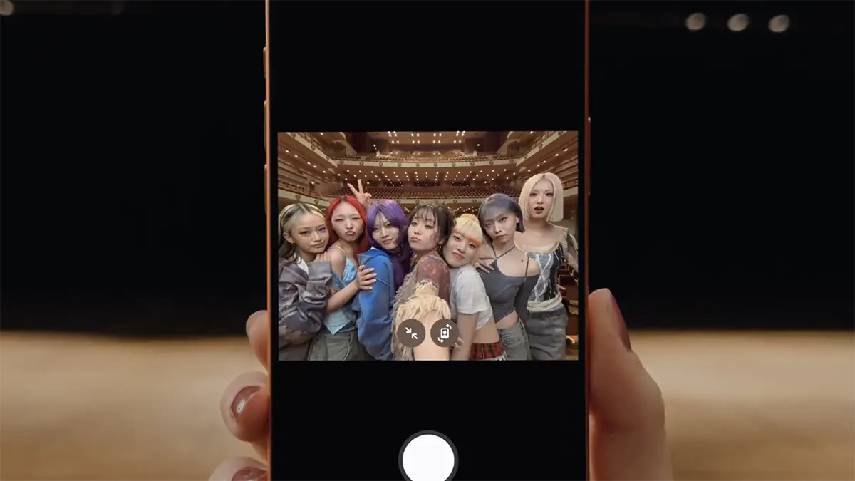 グループセルフィーをiPhone 17 Proで