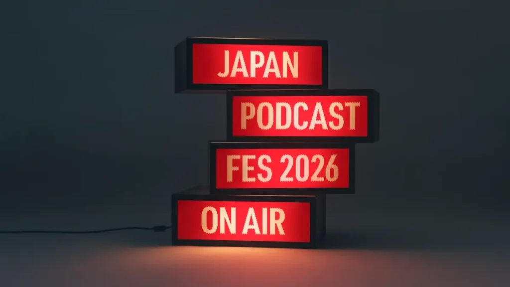 JAPAN PODCAST FESTIVAL 2026