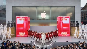 Apple 50周年記念のクリス・リーのイベントの様子